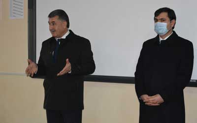 Боздиди муовини вазир аз донишгоҳ Боздиди муовини вазир аз донишгоҳ