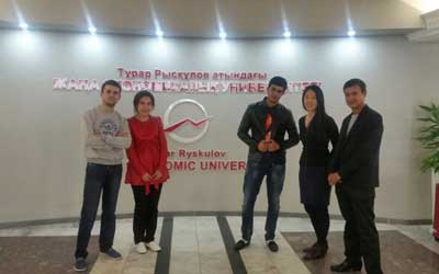 Training of FEIT students in Kazakhstan Training of FEIT students in Kazakhstan