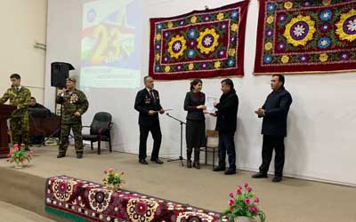 Чорабинӣ бахшида ба таҷлили Артиши миллӣ Чорабинӣ бахшида ба таҷлили Артиши миллӣ