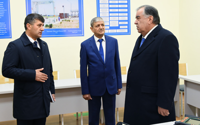 Президенти мамлакат Эмомалӣ Раҳмон бинои нави таълимии Донишгоҳи давлатии молия ва иқтисоди Тоҷикистонро дар шаҳри Душанбе ба истифода доданд Президенти мамлакат Эмомалӣ Раҳмон бинои нави таълимии Донишгоҳи давлатии молия ва иқтисоди Тоҷикистонро дар шаҳри Душанбе ба истифода доданд