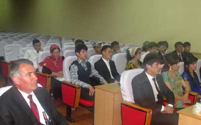 Meeting of the Chairman of Temurmalik district with students Meeting of the Chairman of Temurmalik district with students